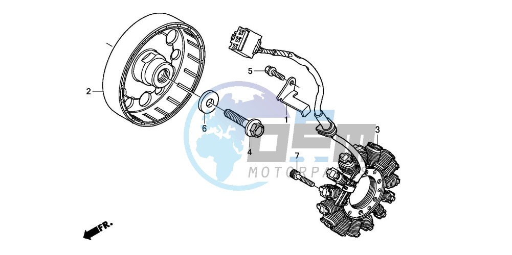 GENERATOR (CBF600S8/SA8/N8/NA8)