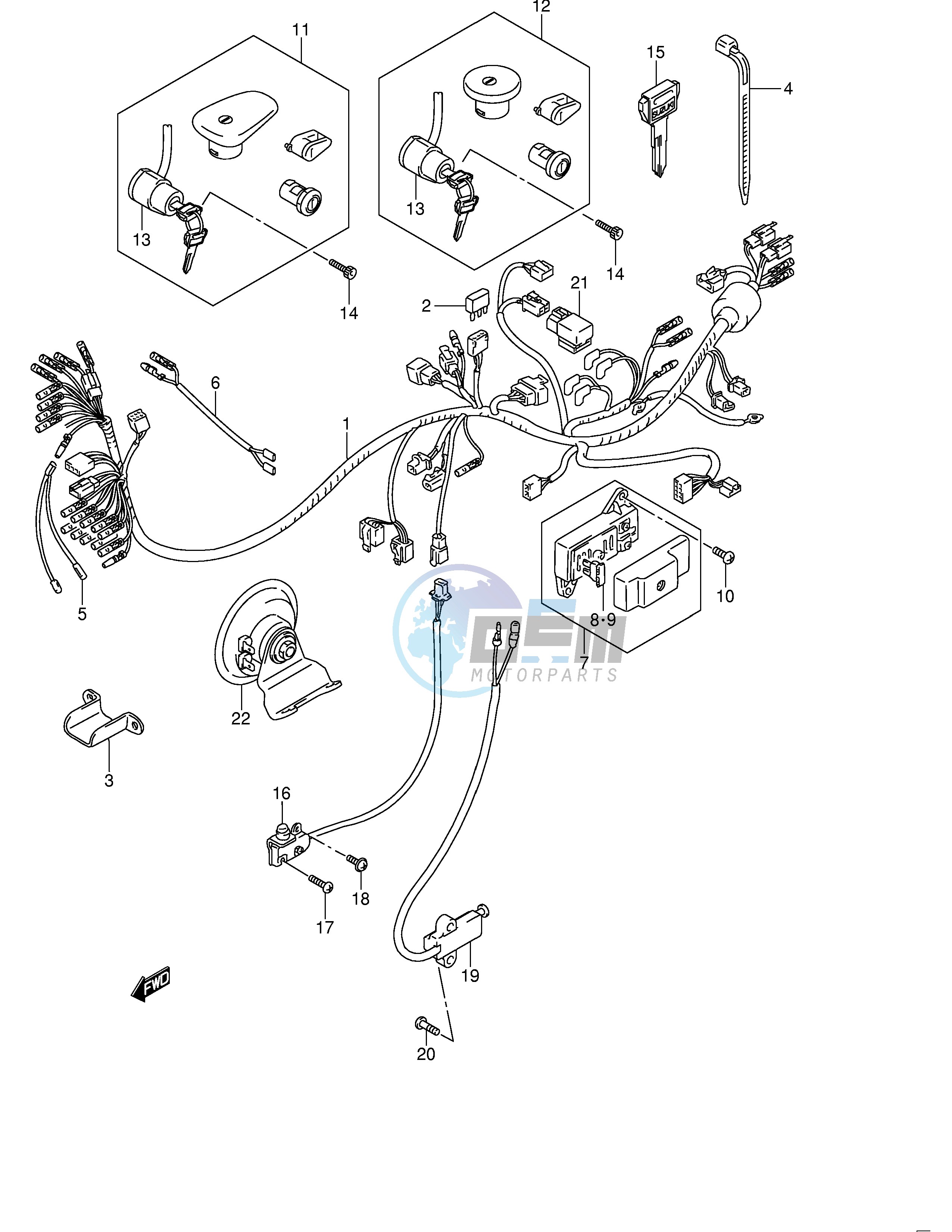 WIRING HARNESS (VS1400K5)