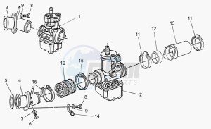 Nevada 750 Base - Club Base/Club drawing Supply (carburettor)