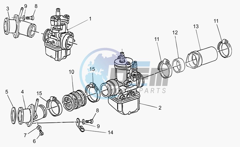 Supply (carburettor)