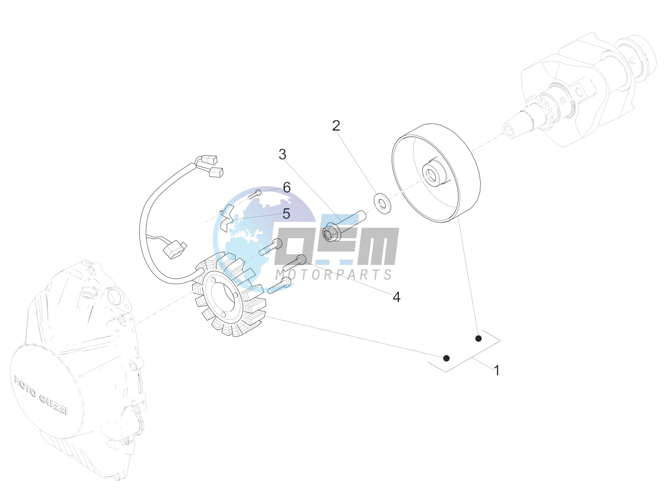 Cdi magneto assy / Ignition unit