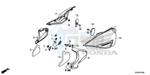 GL1800CF F6C ED drawing SIDE COVER