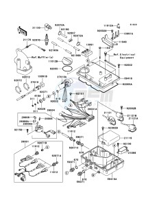 JET SKI 900 STX JT900-E2 FR drawing Ignition System