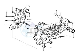 Runner PUREJET 50 drawing Crankcase