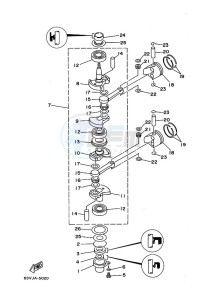 9-9F drawing CRANKSHAFT--PISTON