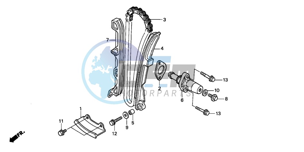 CAM CHAIN/TENSIONER