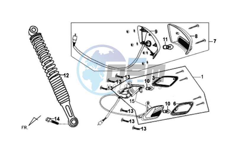 TAIL LIGHT - REAR SUSPENSION