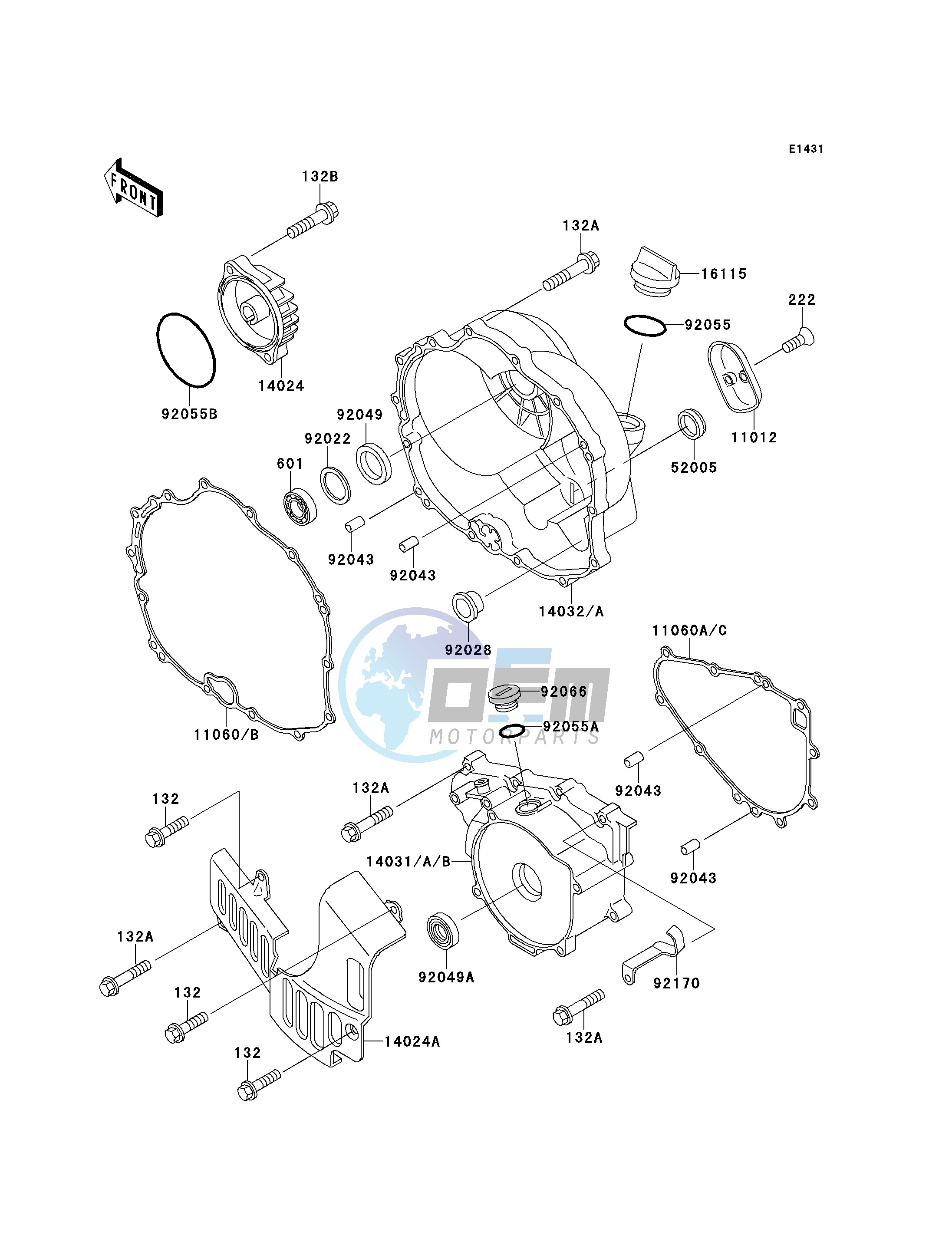 ENGINE COVER-- S- -