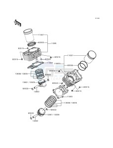 VN 800 A [VULCAN 800] (A1-A5) [VULCAN 800] drawing CYLINDER_PISTON-- S- -