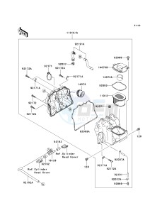 ZR 1000 B [Z1000 EUROPEAN] (B7F-B9F) 0B9F drawing AIR CLEANER