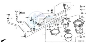 VT750CA9 Ireland - (EK / ST) drawing FUEL PUMP