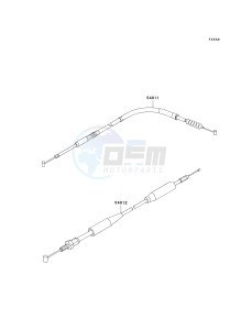 KX 500 E (E15-E16) drawing CABLES