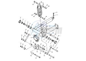 XJ S DIVERSION 900 drawing REAR ARM