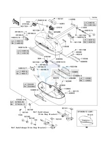 VN 1700 C [VULVAN 1700 NOMAD] (9FA) C9F drawing SADDLEBAGS -- SIDE BAG- -
