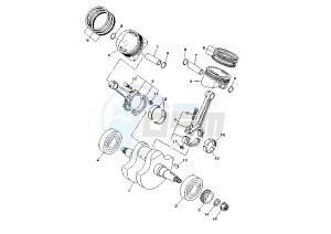 XVS DRAG STAR 1100 drawing CRANKSHAFT PISTON