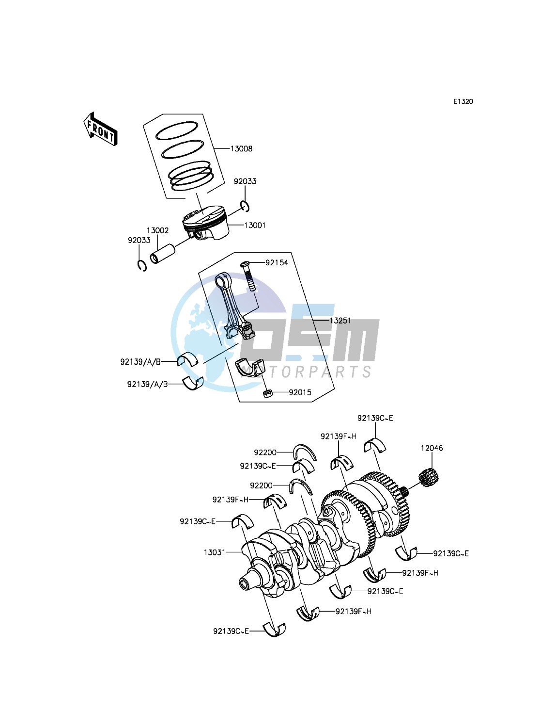 Crankshaft/Piston(s)