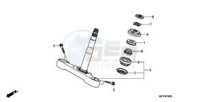 VT1300CXAC drawing STEERING STEM