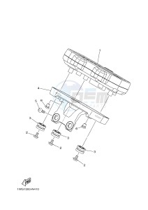 MT07A MT-07 ABS 700 (1XB9) drawing METER