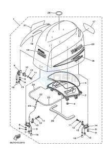 F200AETX drawing FAIRING-UPPER