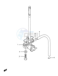 TS200R (E28) drawing FUEL COCK