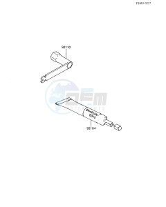 KX 80 L N [KX80] (L2-N3) [KX80] drawing OWNERS TOOLS