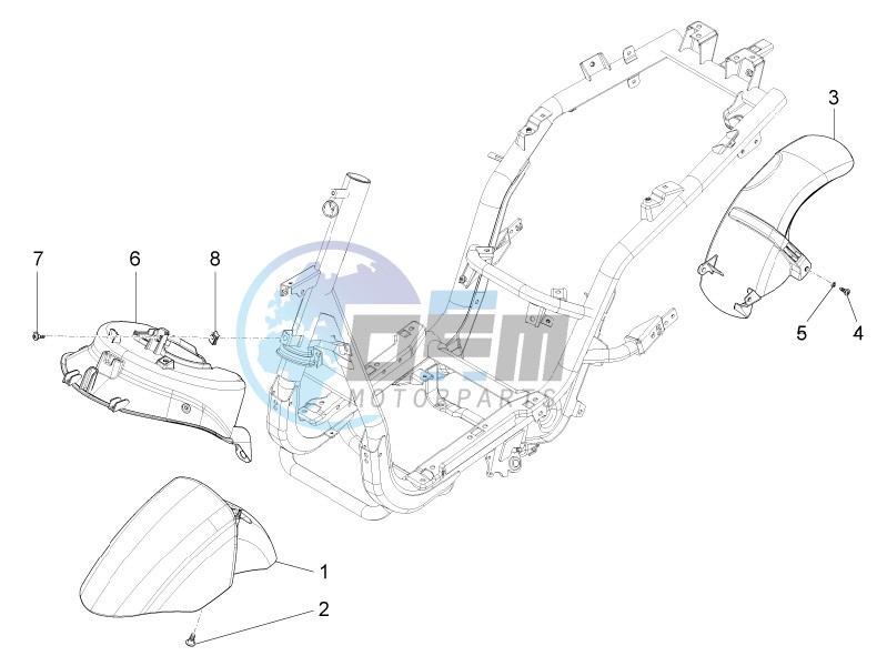 Wheel housing - Mudguard