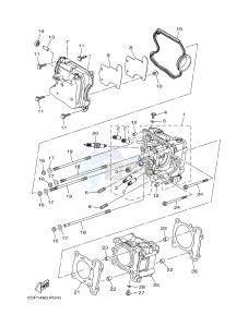 GPD125A GPD125-A NMAX125 (BV31 BV33) drawing CYLINDER