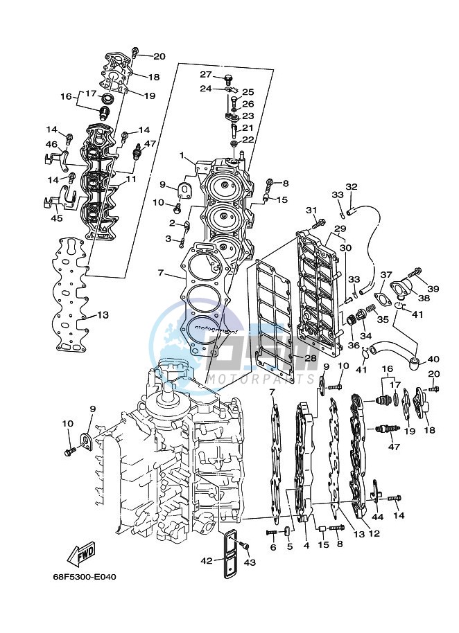 CYLINDER--CRANKCASE-2