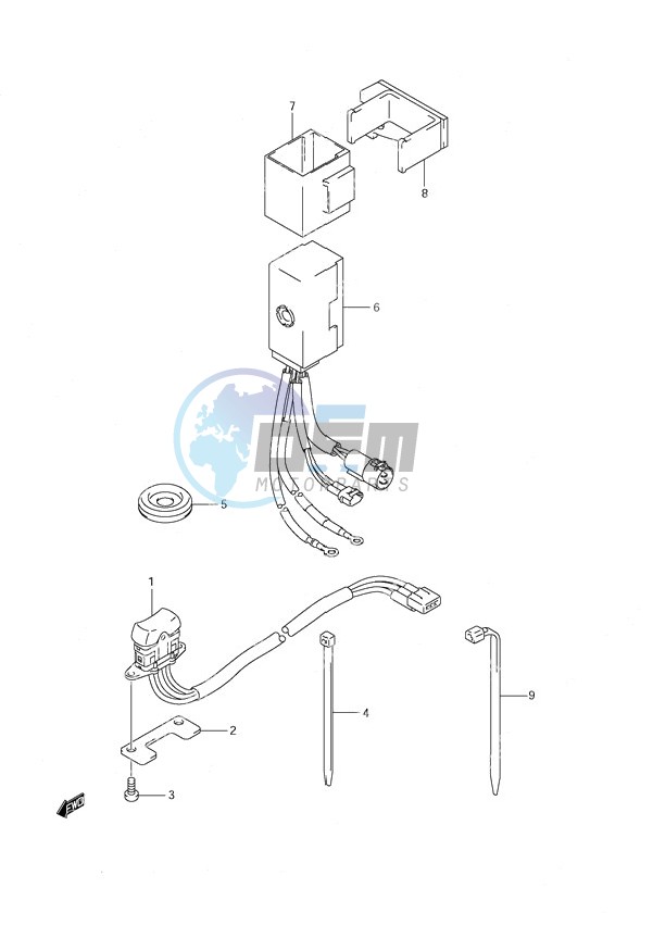 PTT Switch w/Remote Control