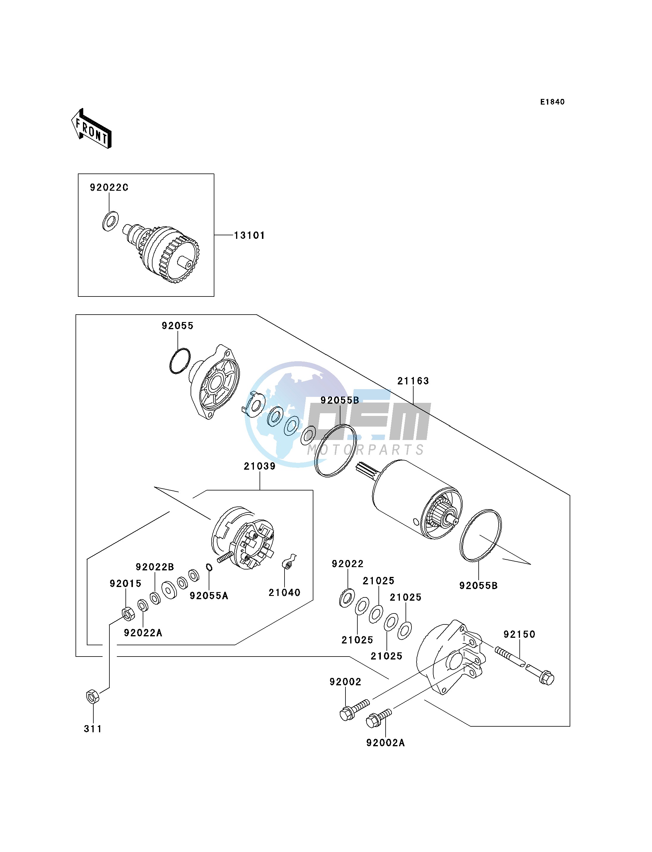 STARTER MOTOR