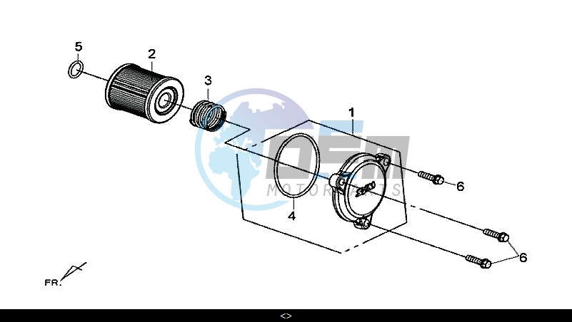 OIL FILTER COVER