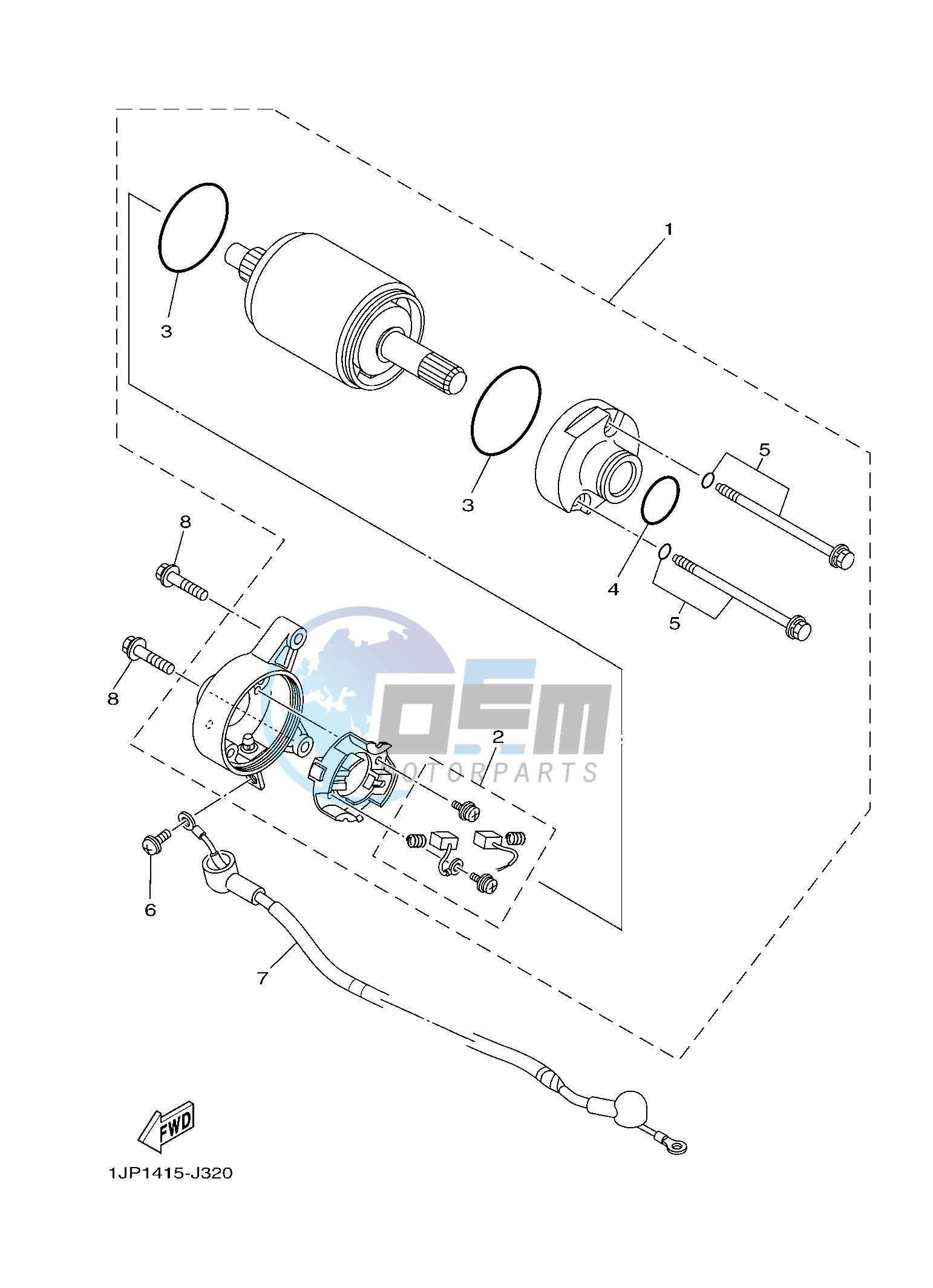 STARTING MOTOR