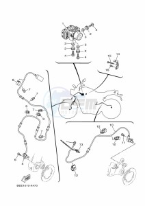 XSR700 MTM690D (BJX2) drawing ELECTRICAL 3