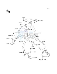 JET SKI STX-15F JT1500A7F FR drawing Bilge System