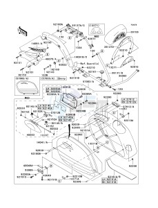 VN 1600 G [VULCAN 1600 NOMAD] (6F) G6F drawing SADDLEBAGS