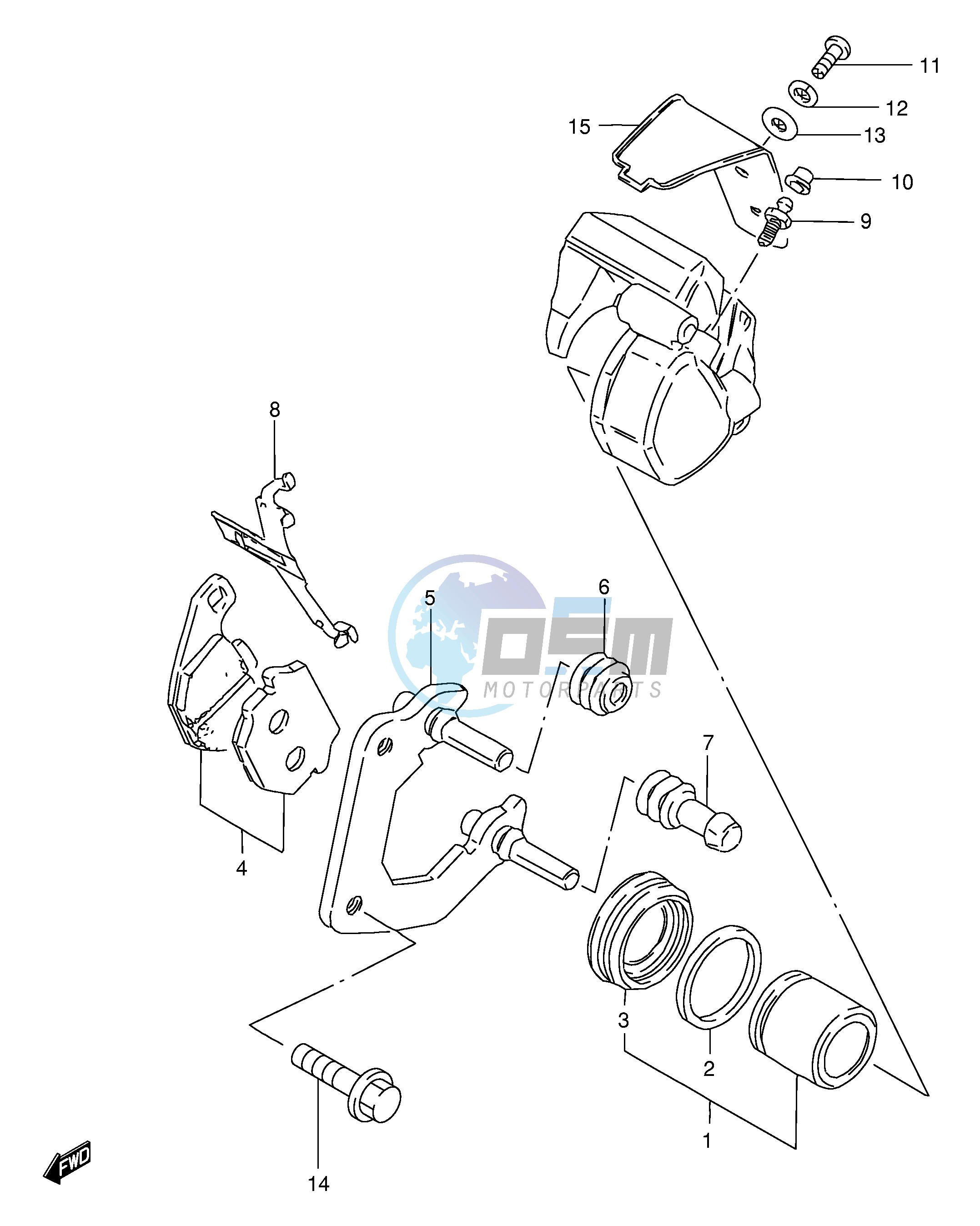 FRONT CALIPERS (MODEL Z)