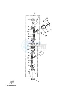 8CMHS drawing CRANKSHAFT--PISTON