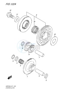 GSR750 ABS EU drawing STARTER CLUTCH