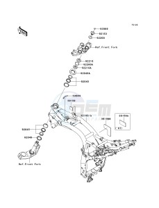 ZR 1000 B [Z1000 EUROPEAN] (B7F-B9F) 0B8F drawing FRAME