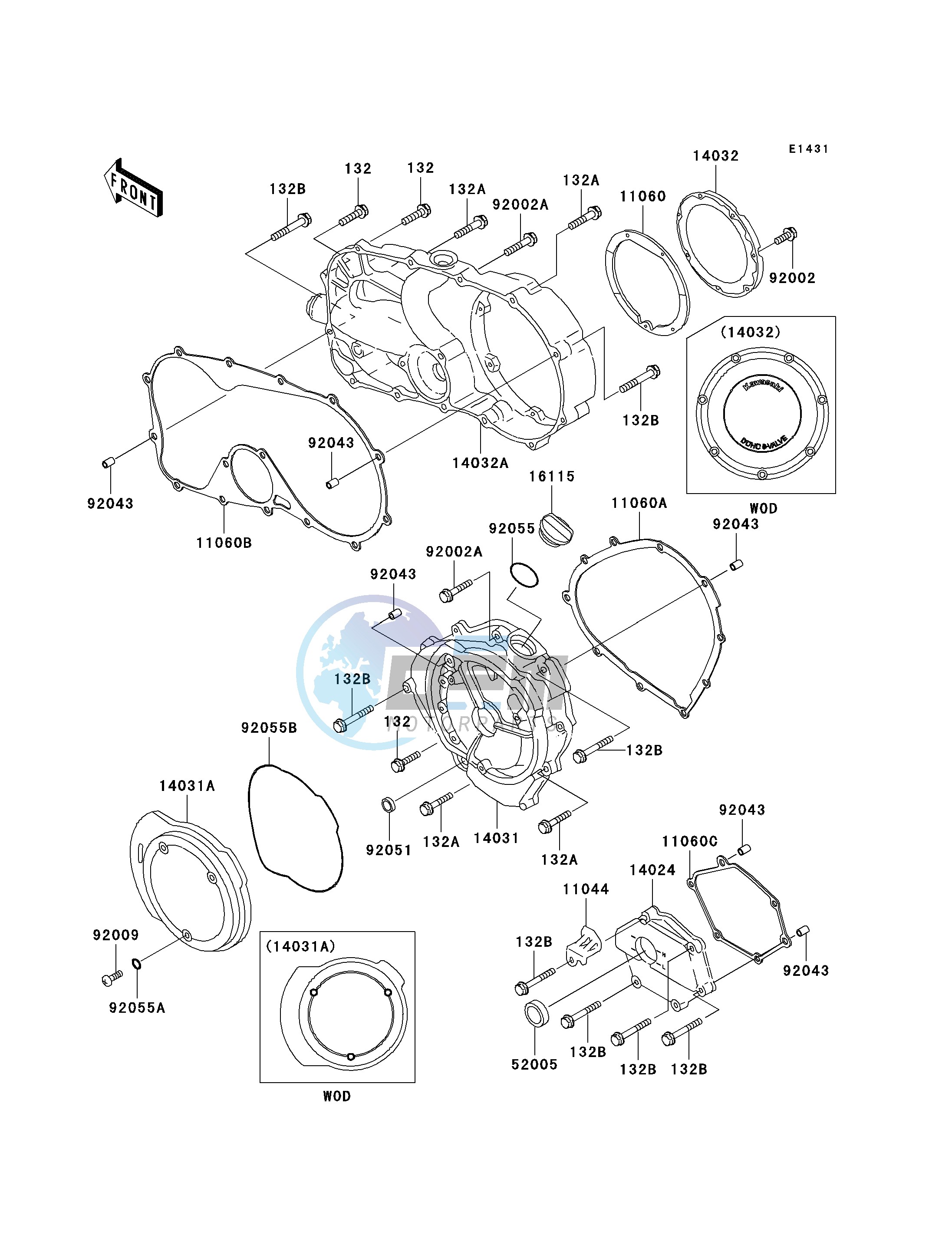 ENGINE COVER-- S- -