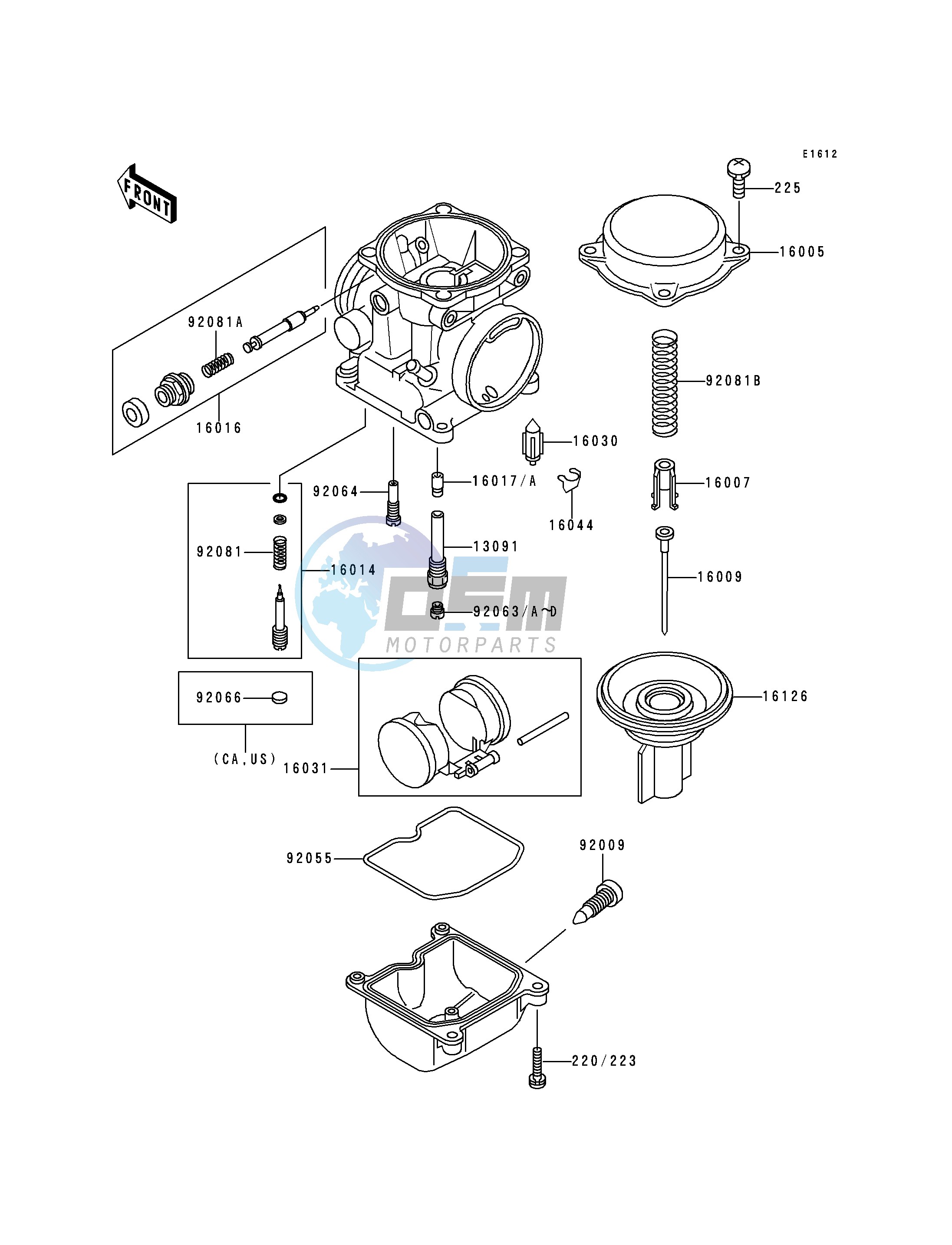 CARBURETOR PARTS