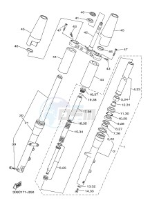 XVS1300A MIDNIGHT STAR (12C6) drawing FRONT FORK