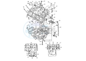 FZS FAZER 600 drawing CRANKCASE