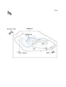 ER-6f EX650A6F GB XX (EU ME A(FRICA) drawing Seat