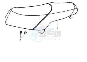 JET EURO X 50 25 KMH E2 drawing BUDDYSEAT