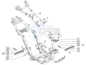 Runner 125 VX 4t Race e3 drawing Frame bodywork