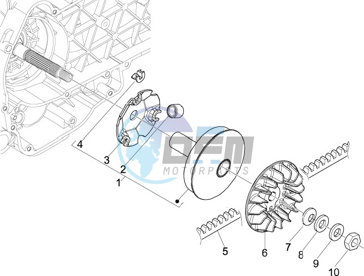 Driving pulley