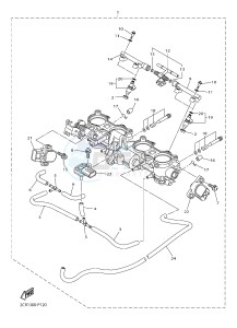 YZF-R1M 998 R2 (2KS7) drawing INTAKE 2