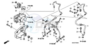 VFR1200FC drawing ABS MODULATOR