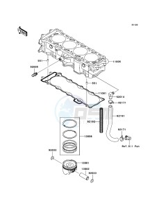 JET SKI ULTRA 250X JT1500B7F FR drawing Cylinder/Piston(s)